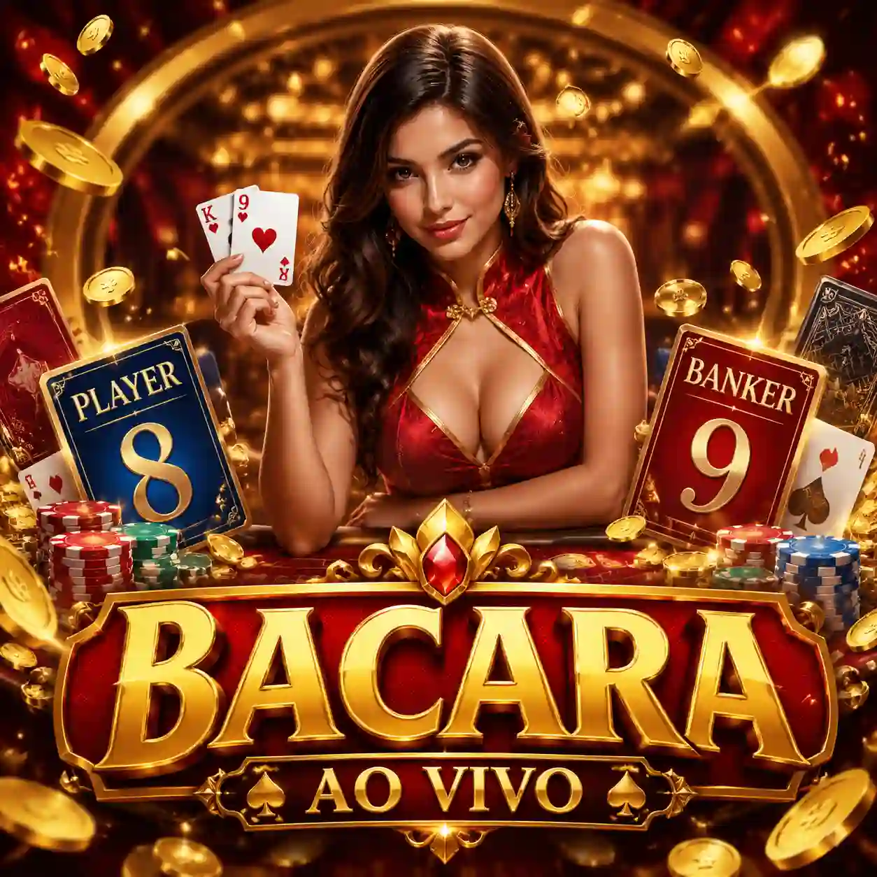 Dealer profissional girando a roleta europeia em estúdio dedicado