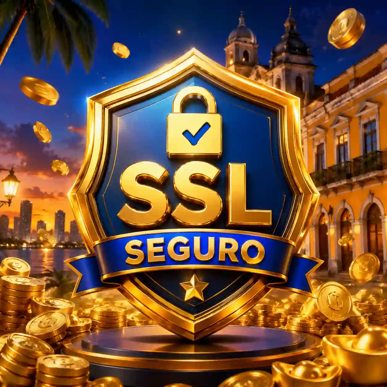 Selo de segurança validando o arquivo de instalação